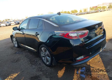 2015 Kia Optima Hybrid Ex from USA, damaged, VIN KNAGN4AD6F5080101